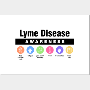 Lyme Disease - Disability Awareness Symptoms Posters and Art